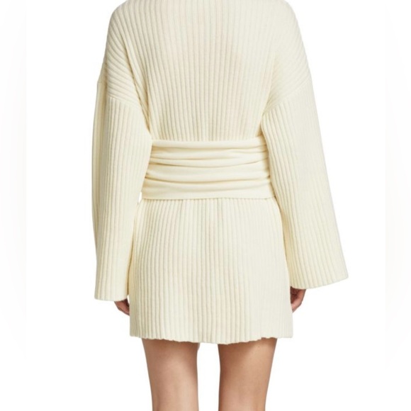 PIECE OF WHITE
Caitlin Belted Knit Mini Dress - Picture 3 of 10